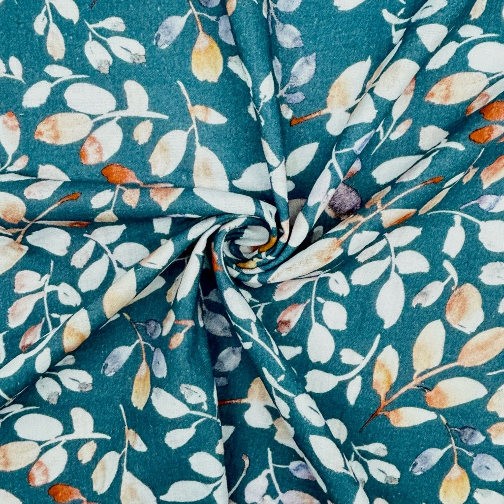 Leafy Oasis Double Gauze Fabric