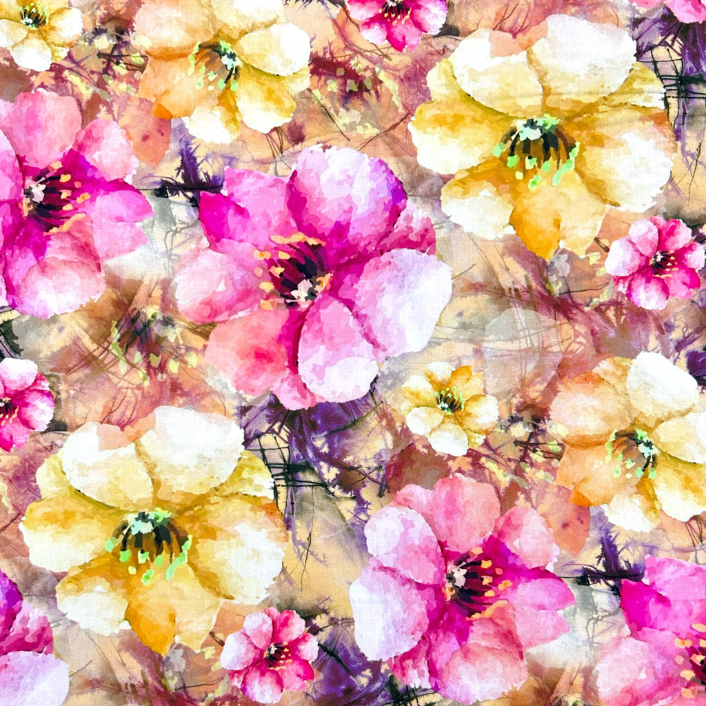 Soft Symphony Viscose Poplin Fabric