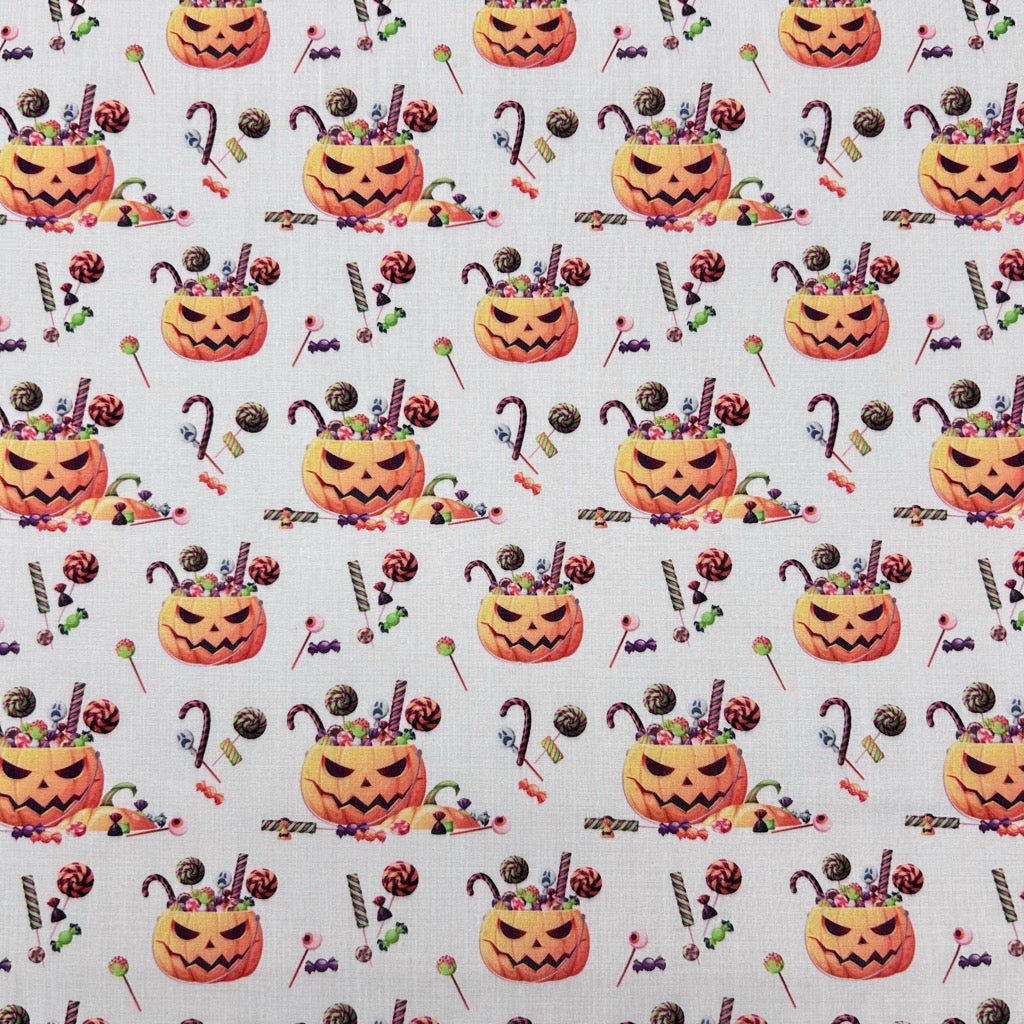 Treat Bucket Polycotton Fabric