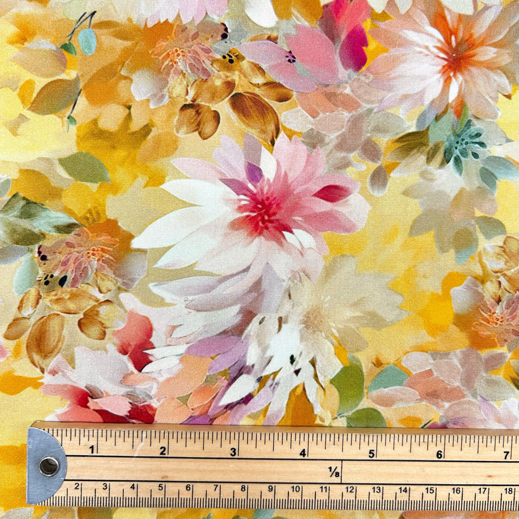 Bloom Symphony Viscose Fabric