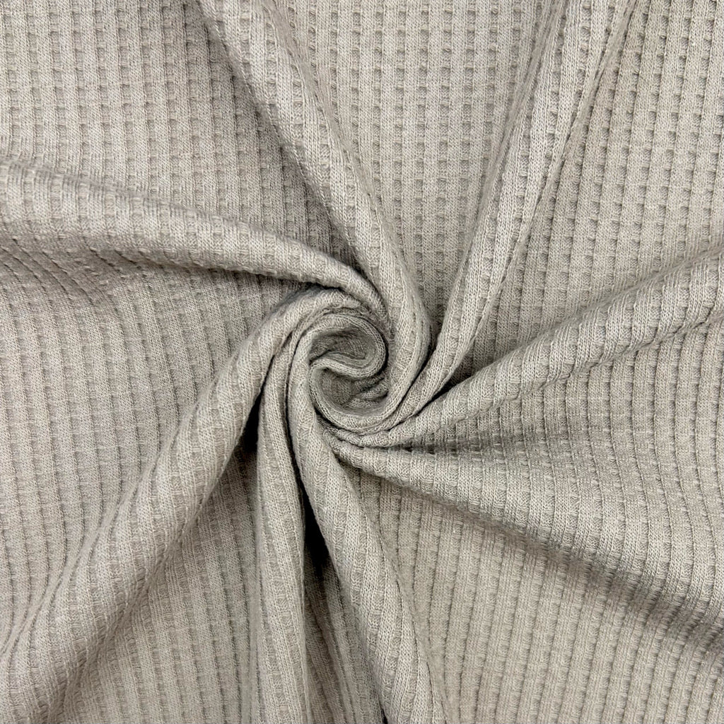Waffle Knit Jersey Fabric