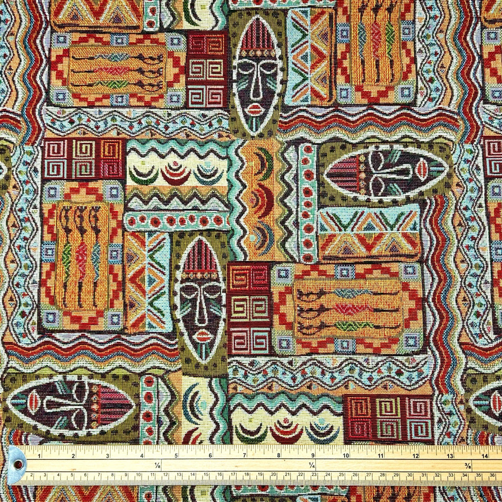 Kenyan Design Tapestry Fabric