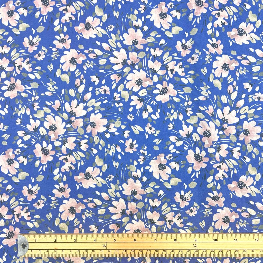 Spring Paradise Stretch Cotton Poplin Fabric