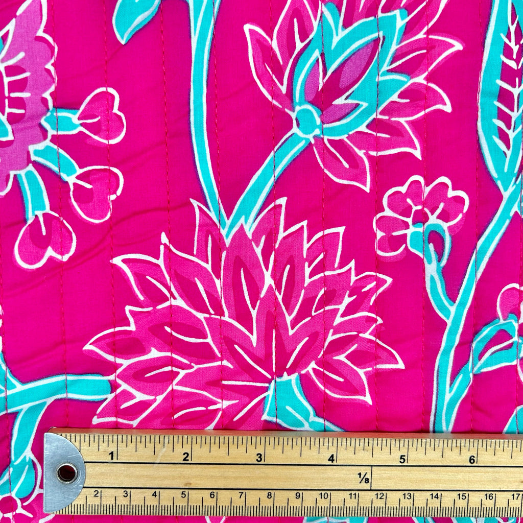 Garden Mosaic Quilted Cotton Fabric