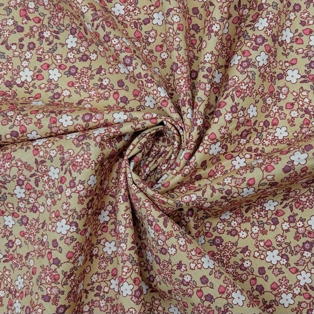 Mixed Floral Cotton Fabric - Pound Fabrics