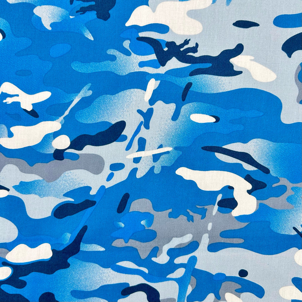 Shadow Strike Cotton Poplin Fabric