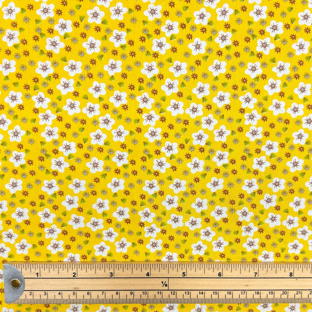Fairy Flora Cotton Poplin Fabric