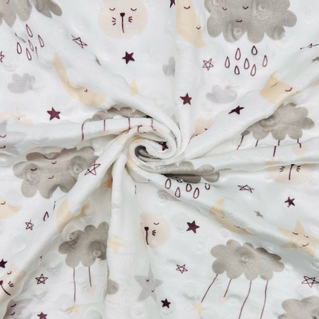 Rainy Night Dimple Fleece Fabric