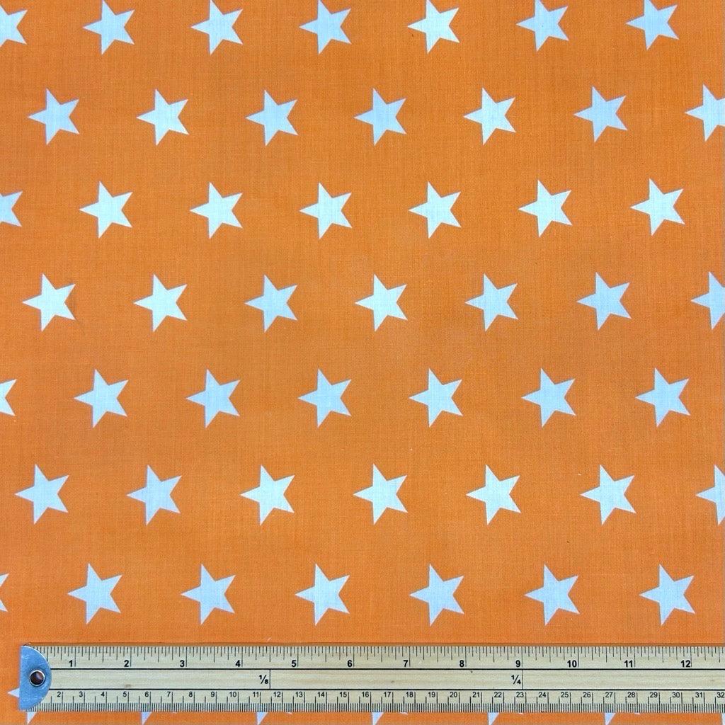 Stars Polycotton Fabric - Pound Fabrics