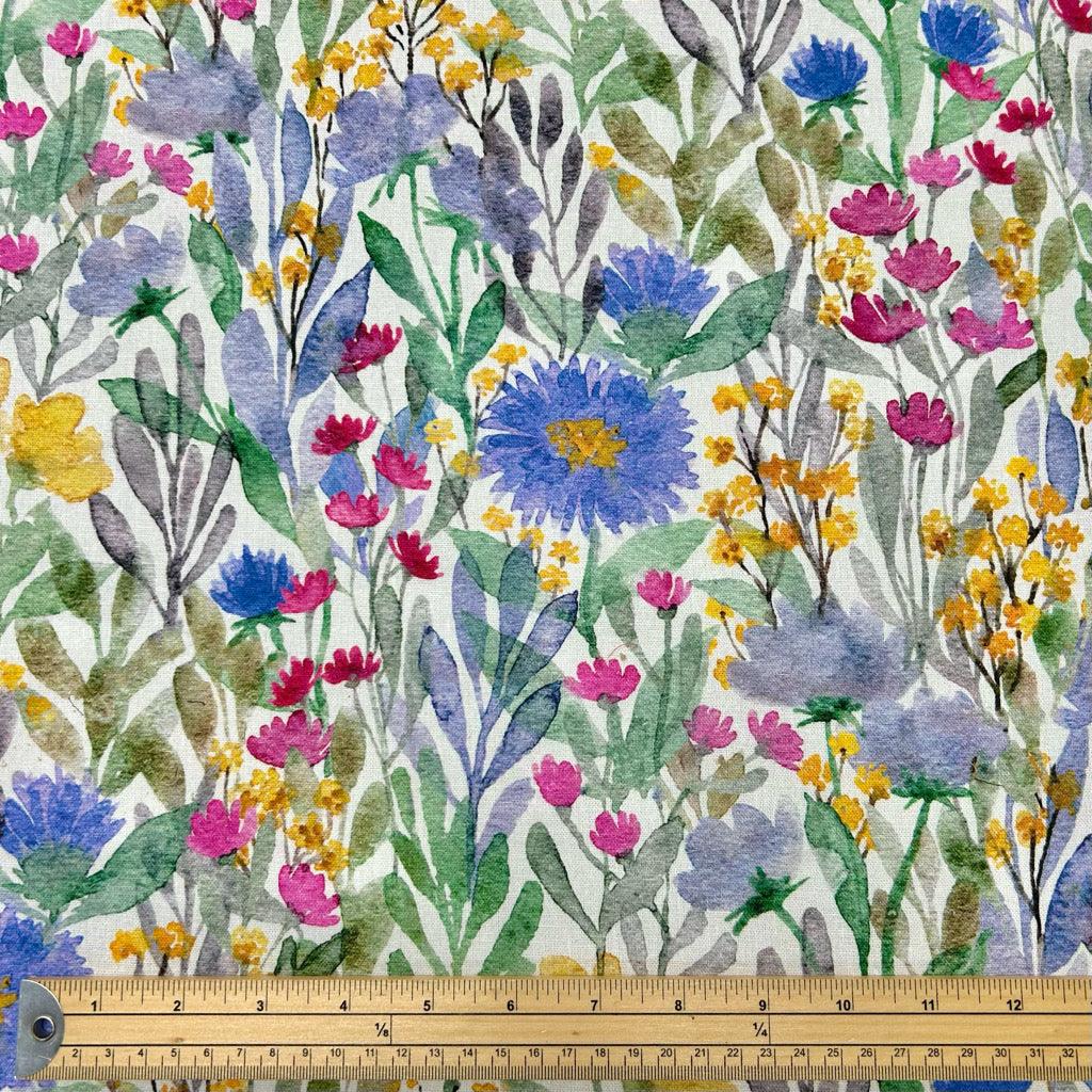 Spring Garden Linen Viscose Fabric - Pound Fabrics