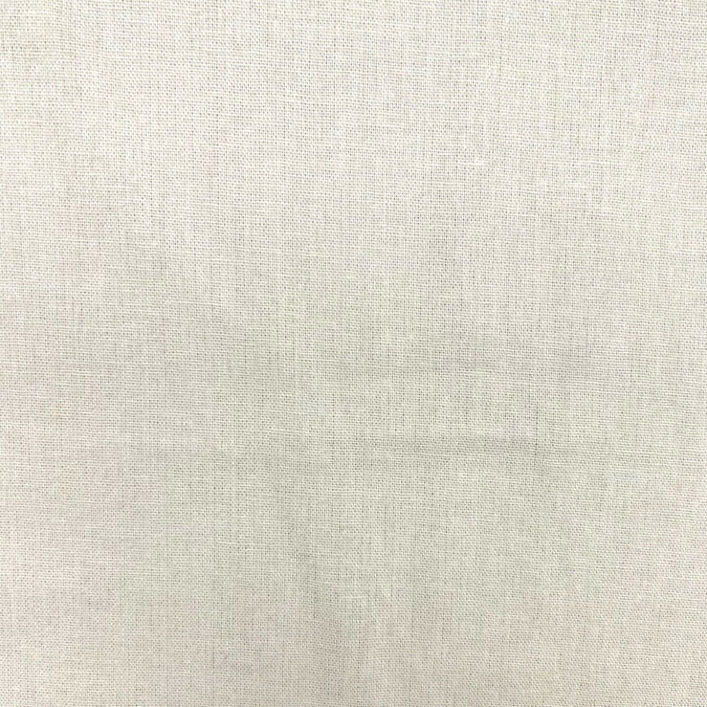 Plain Beige Linen Mix Fabric