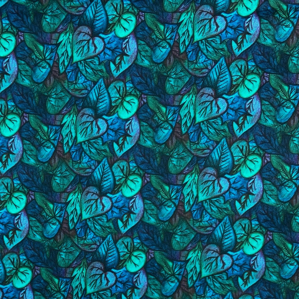 Petals Paradise Cotton Satin Fabric