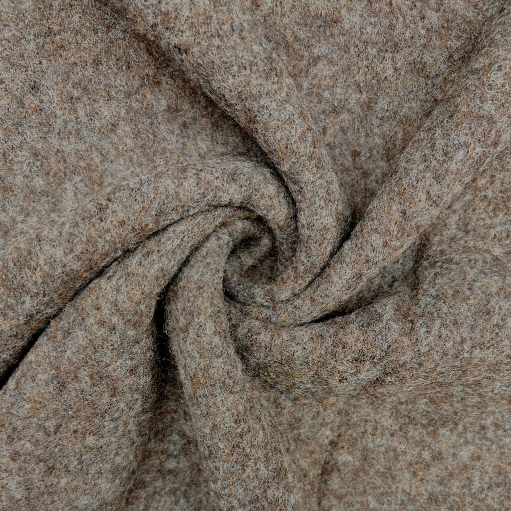 Plain 100% Virgin Wool Fleece Fabric