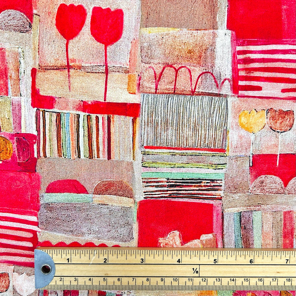Cosy Cottage Viscose Fabric
