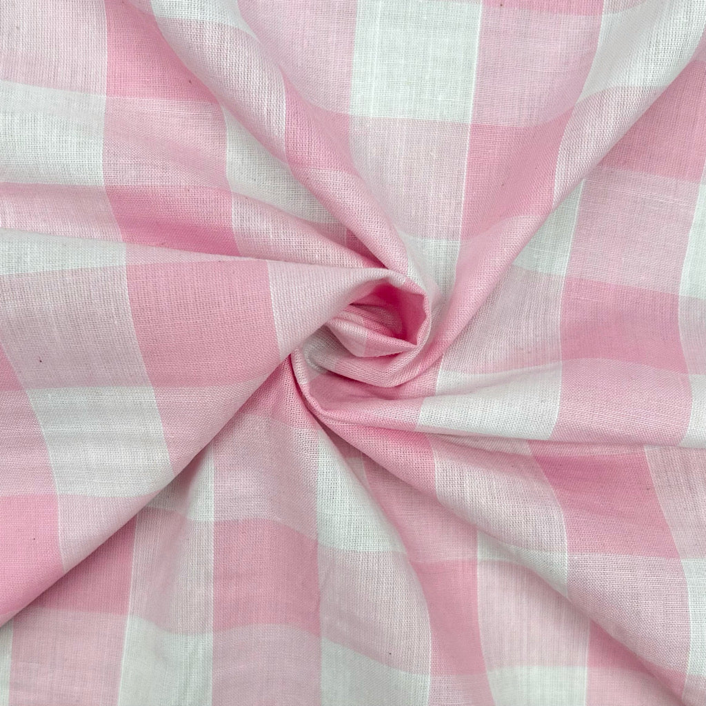 Special Offer Large Gingham Polycotton Fabric