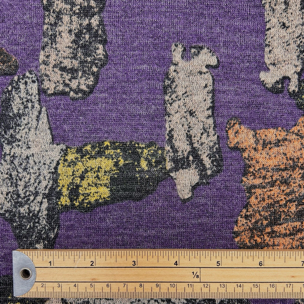 Creative Brush Premium Knit Jersey Fabric