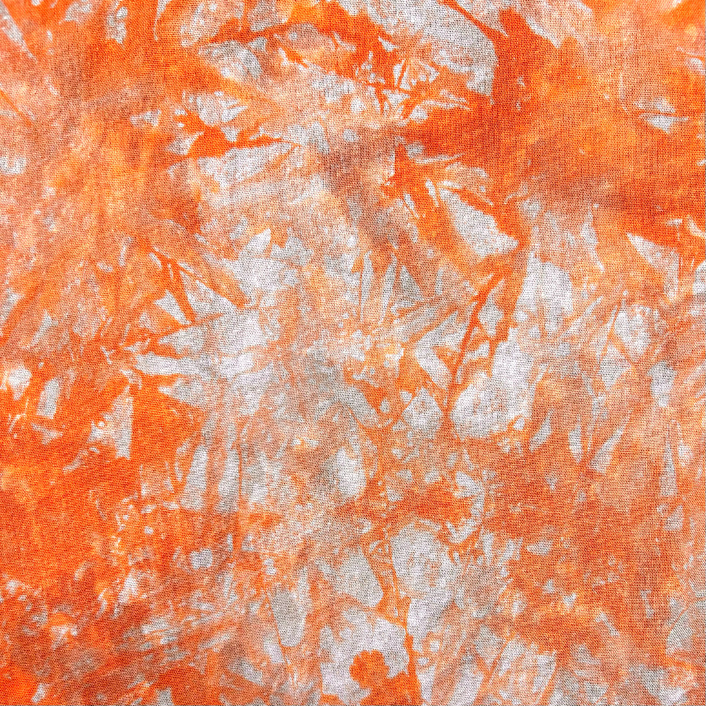 Ink Wave Tie-Dye Linen Mix Fabric