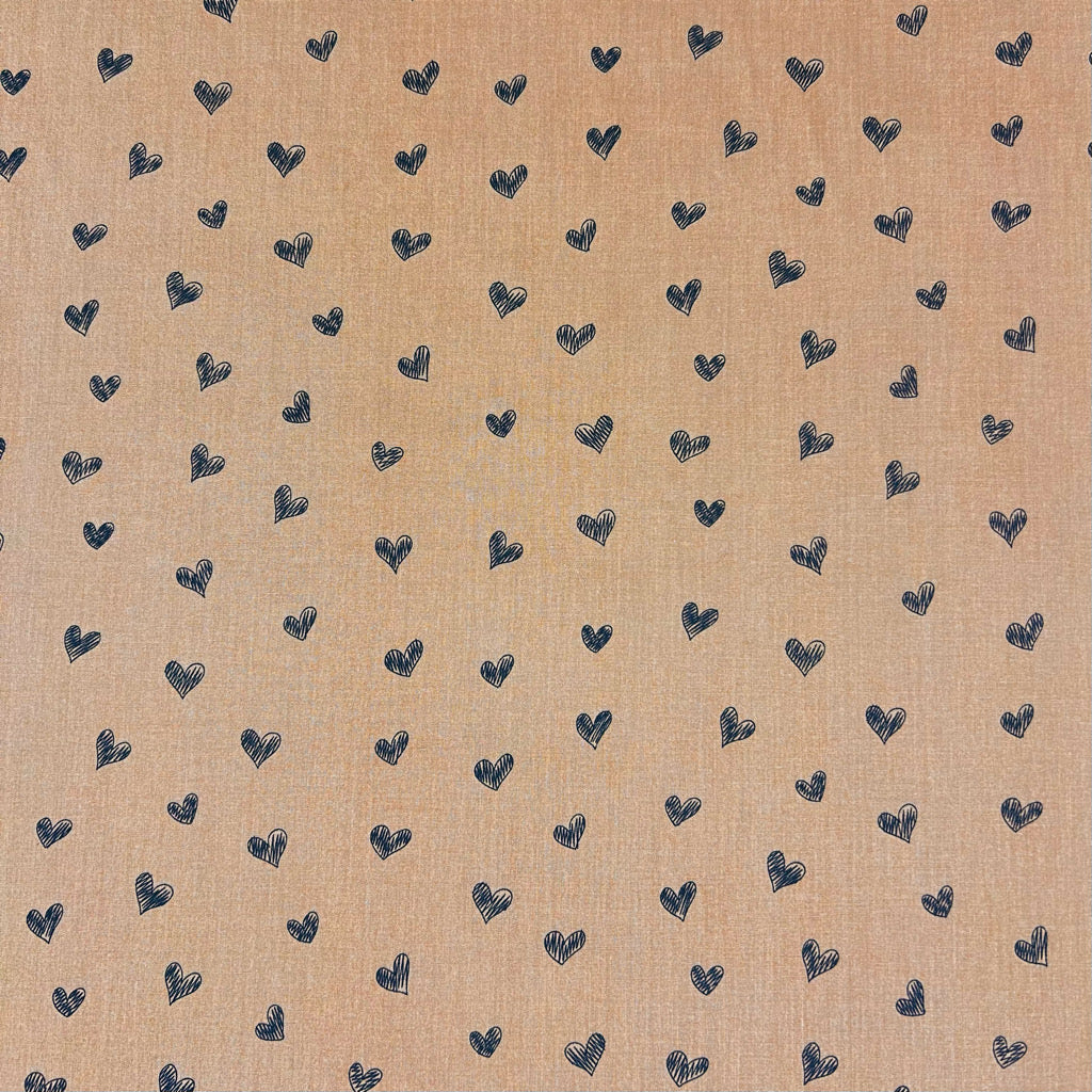 Little Hearts Cotton Poplin Fabric
