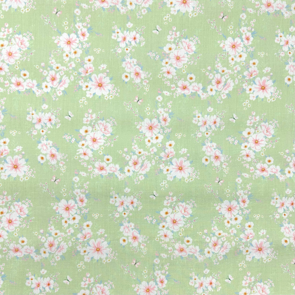 Blossom Meadow Polycotton Fabric