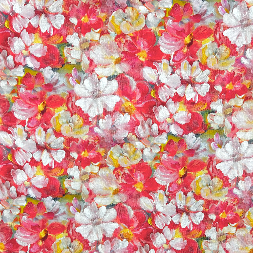 Soft Petals Cotton Lawn Fabric