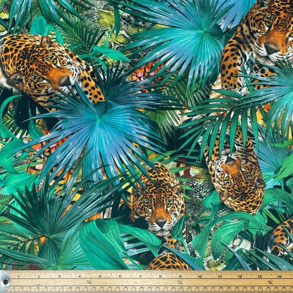 Madagascar Leopard Digital Velvet Fabric – Pound Fabrics