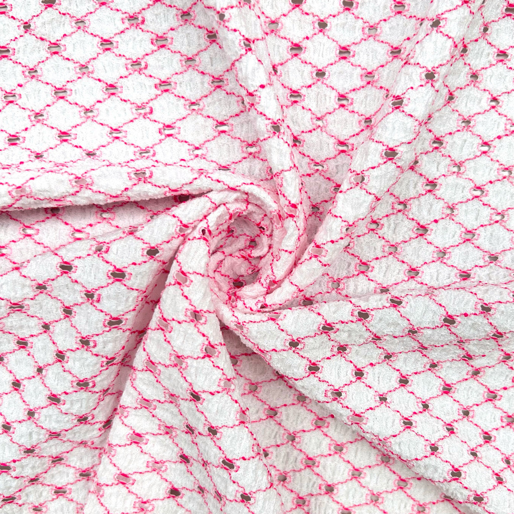 Airy Prism Knitted Fabric