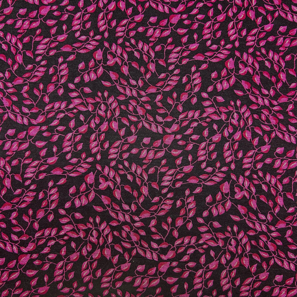 Leafy Branches Digital Modal-Touch Jersey Fabric