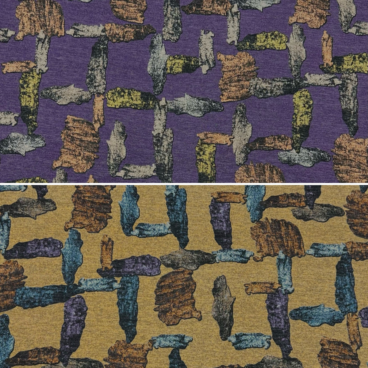 Creative Brush Premium Knit Jersey Fabric