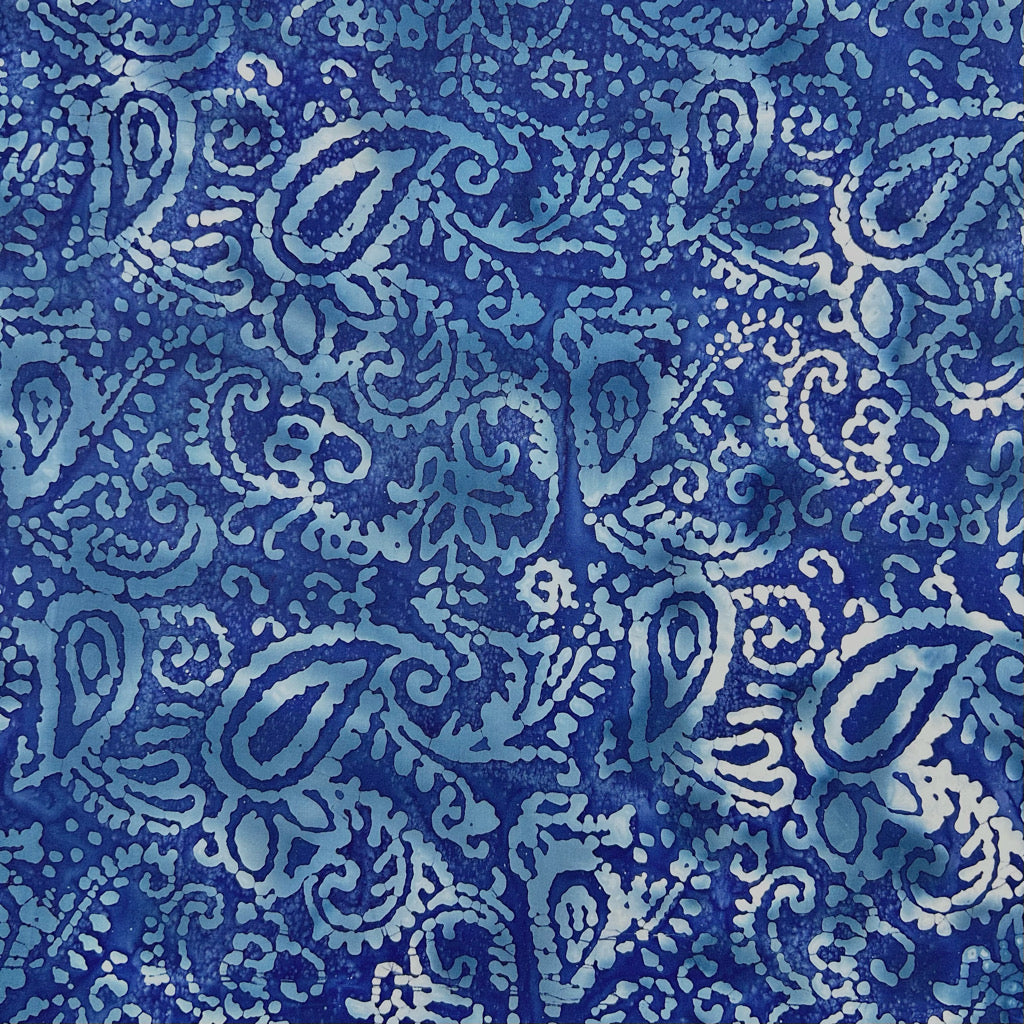Paisley Garden Cotton Batik Fabric