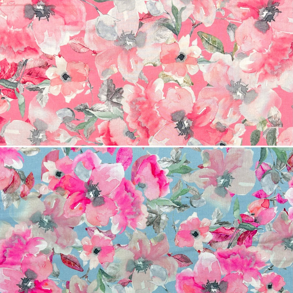 Garden Glow Cotton Lawn Fabric
