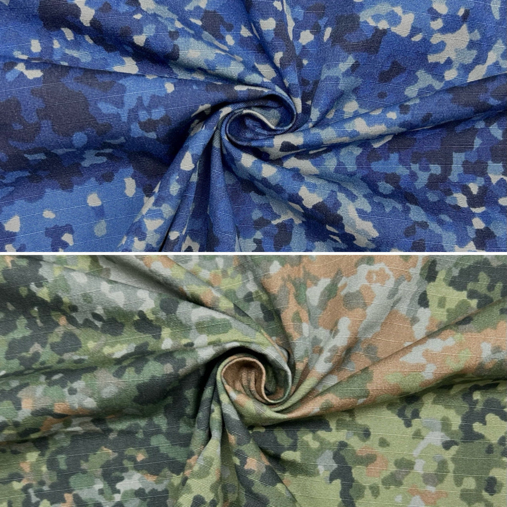 Camouflage Cotton Fabric #3 - Pound Fabrics