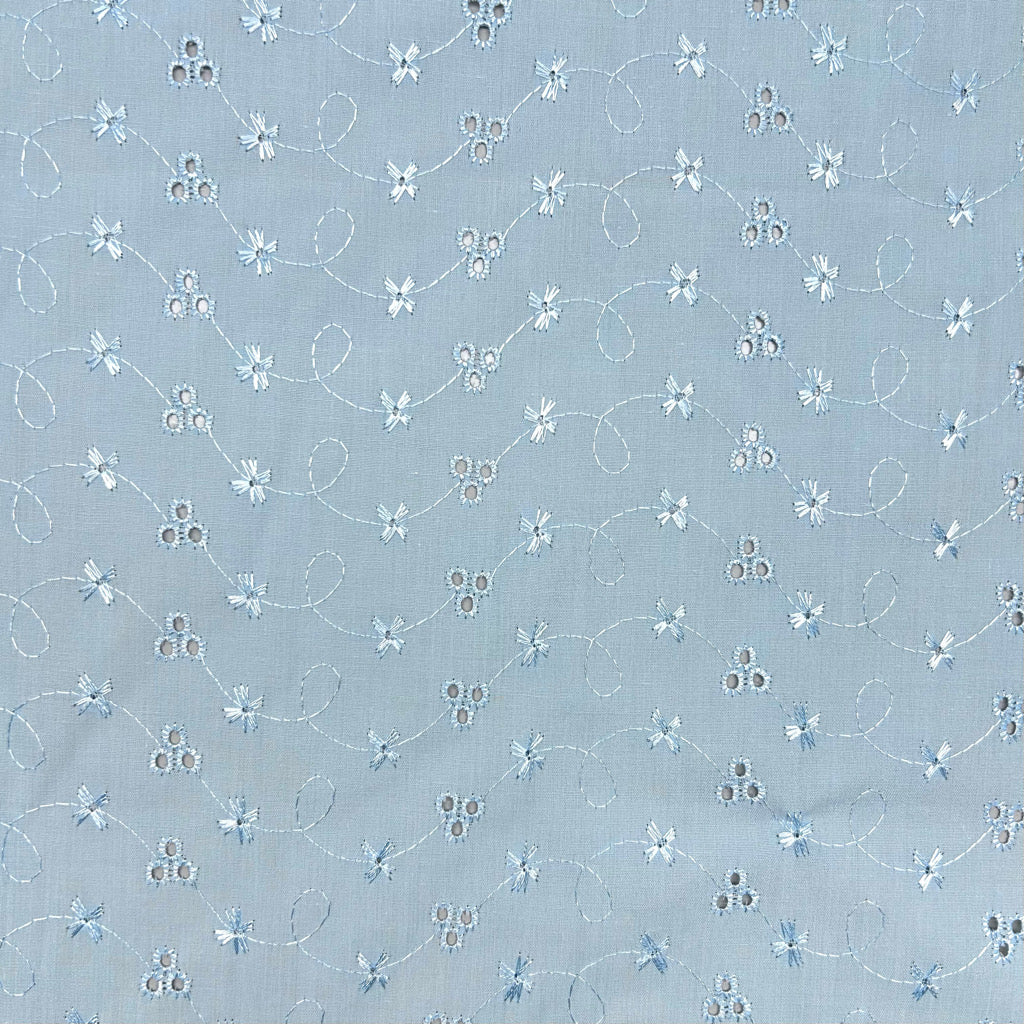 Special Offer Broderie Anglaise Polycotton Fabric