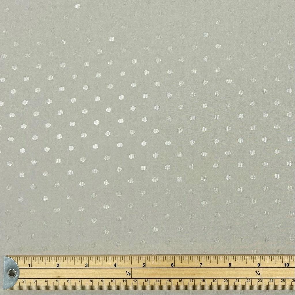 Spotted Beige Polyester Lining Fabric - Pound Fabrics