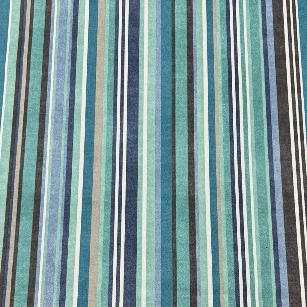 Broad Stripe Cotton Canvas Fabric