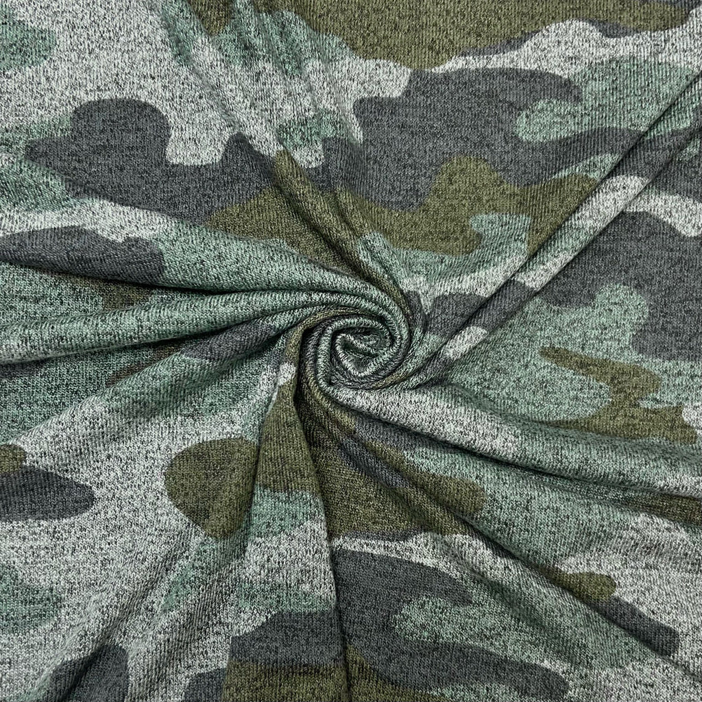 Camouflage Jersey Fabric