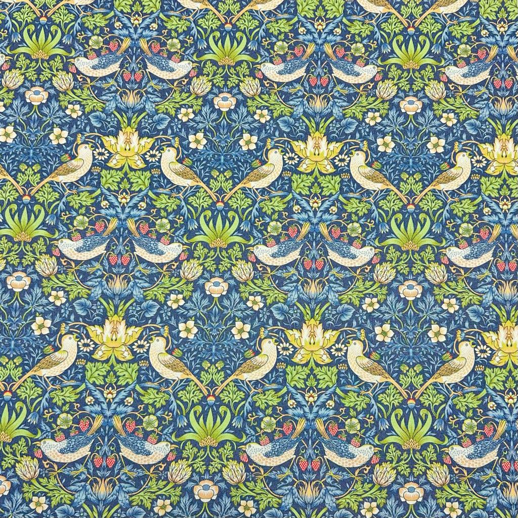 William Morris Garden Birds Water Resistant Fabric - Pound Fabrics