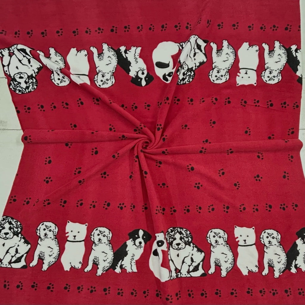 Dogs Squad Anti Pill Polar Fleece Fabric