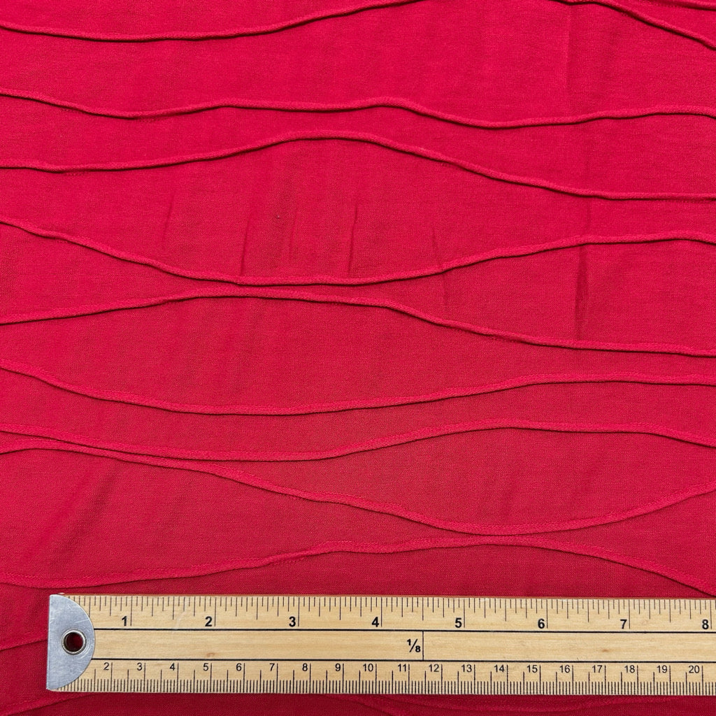 Ribbed Viscose Jersey Fabric