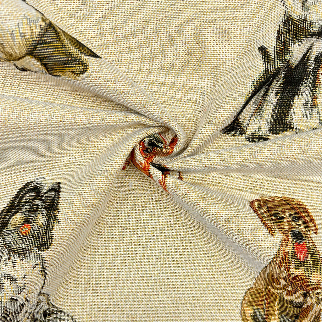 Dog Friends Tapestry Fabric