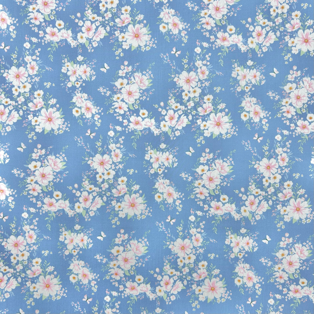 Blossom Meadow Polycotton Fabric