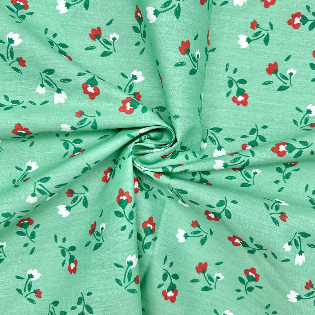 Classic Petal Polycotton Fabric - 3m Pre-cut