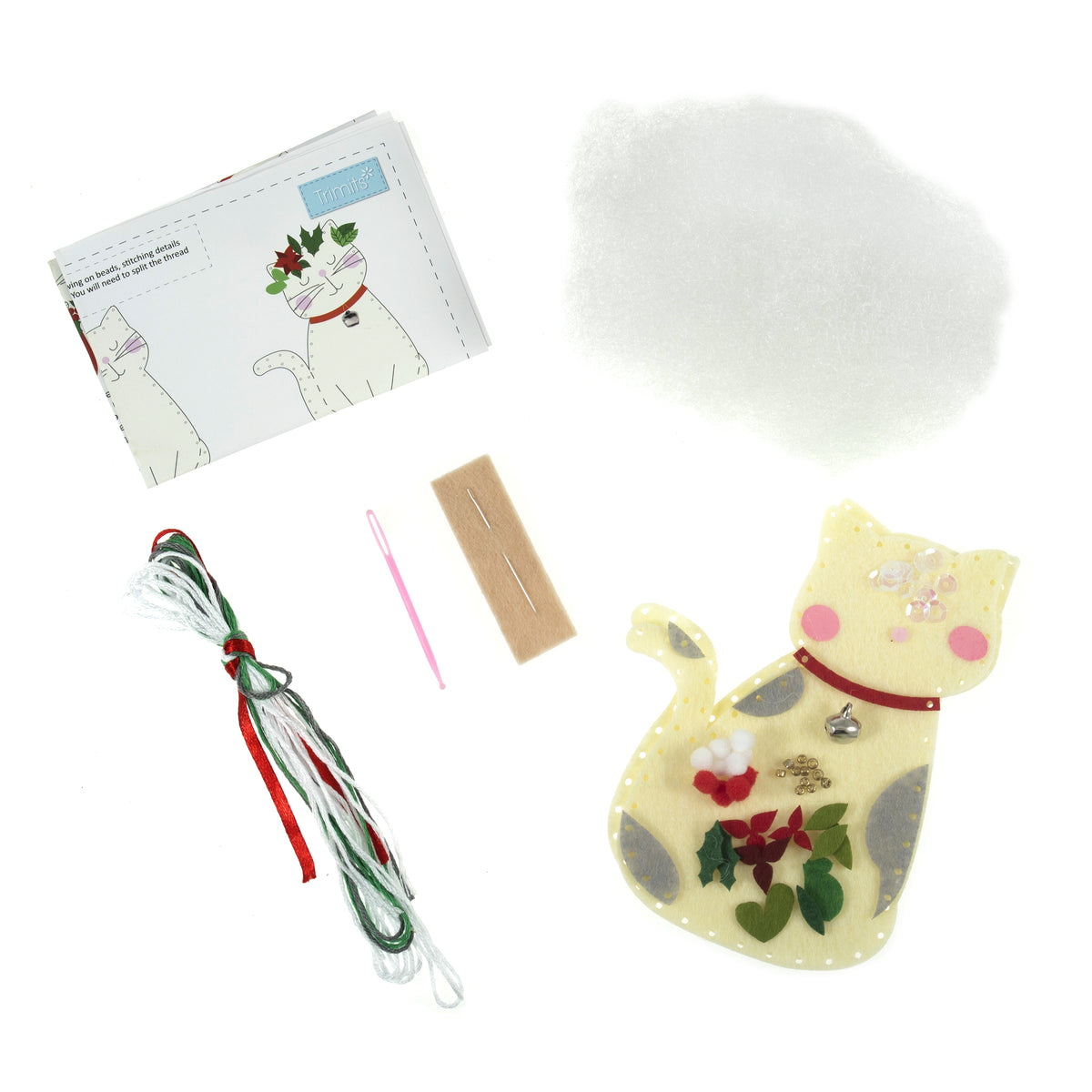 Trimits Felt Christmas Decoration Kit