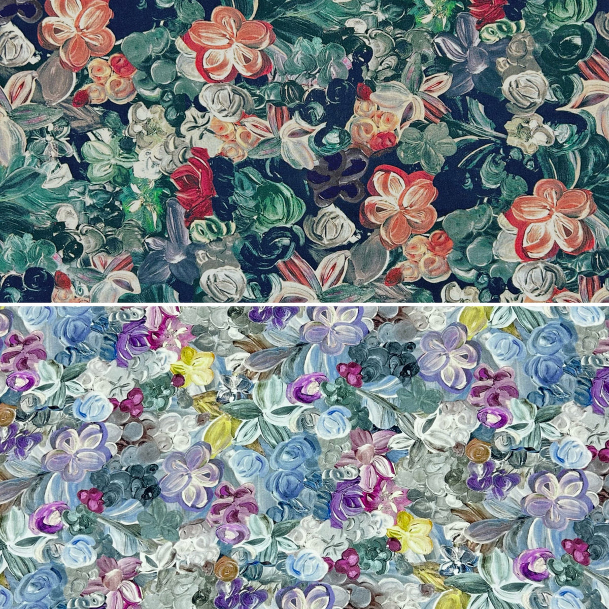Wild Forest Viscose Fabric