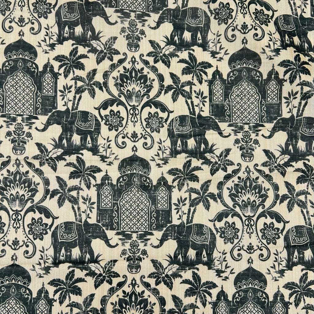 Scenic Beauty Faux Silk Fabric - Pound Fabrics