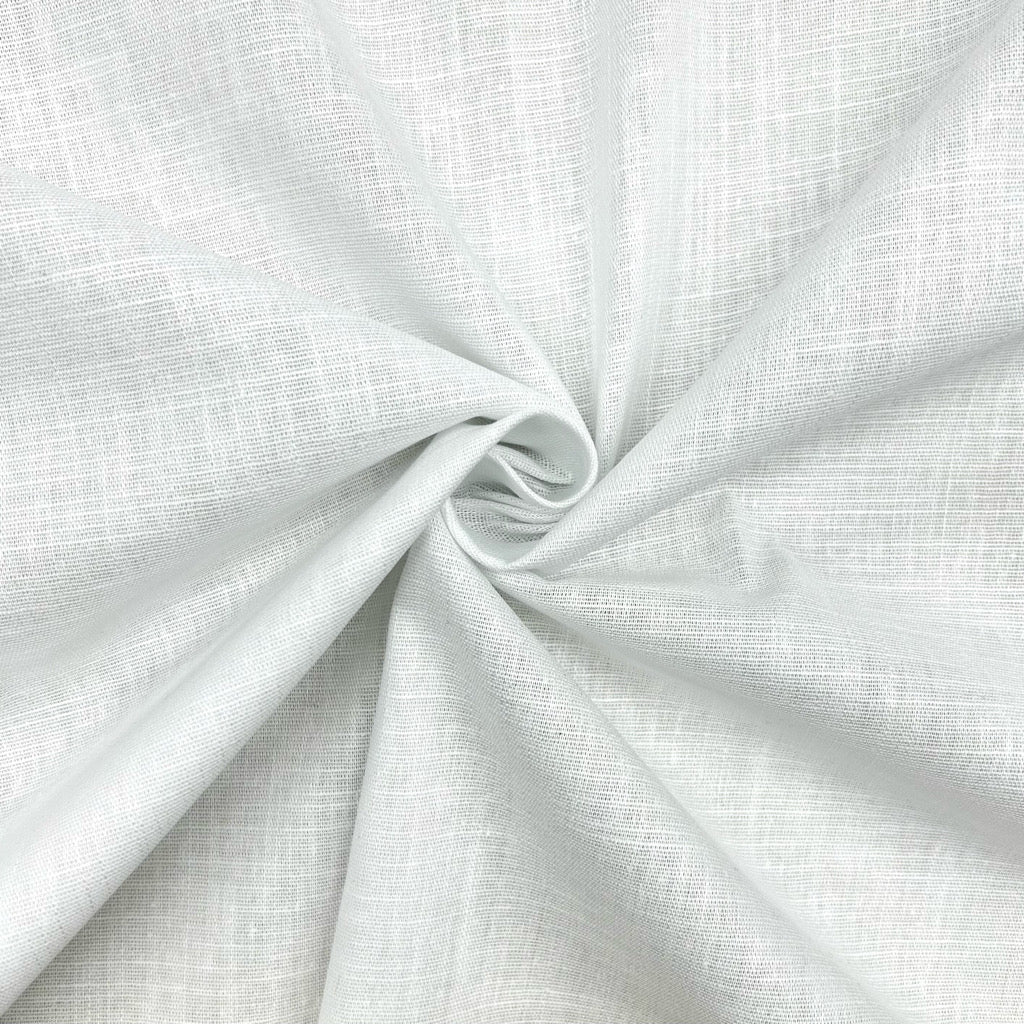 Plain Cotton Linen Blend Fabric