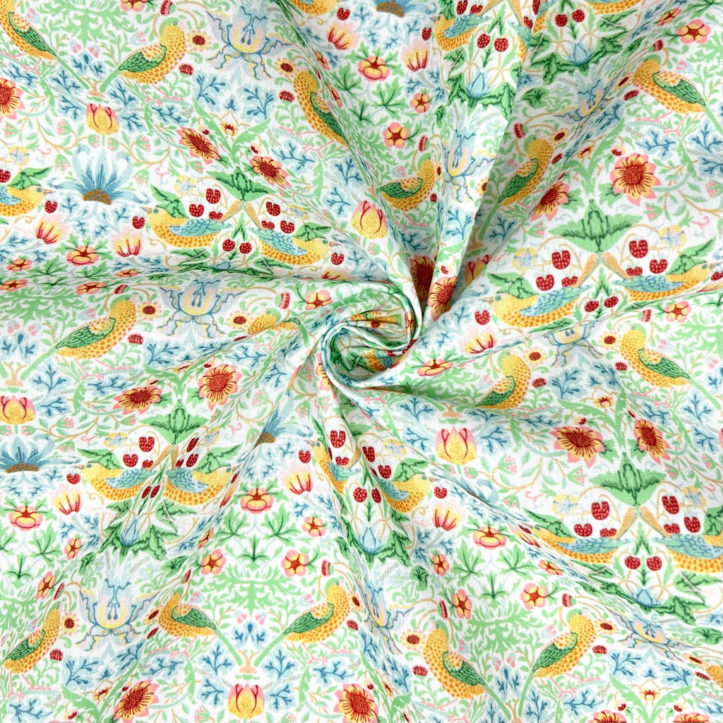 Bird Song Polycotton Fabric