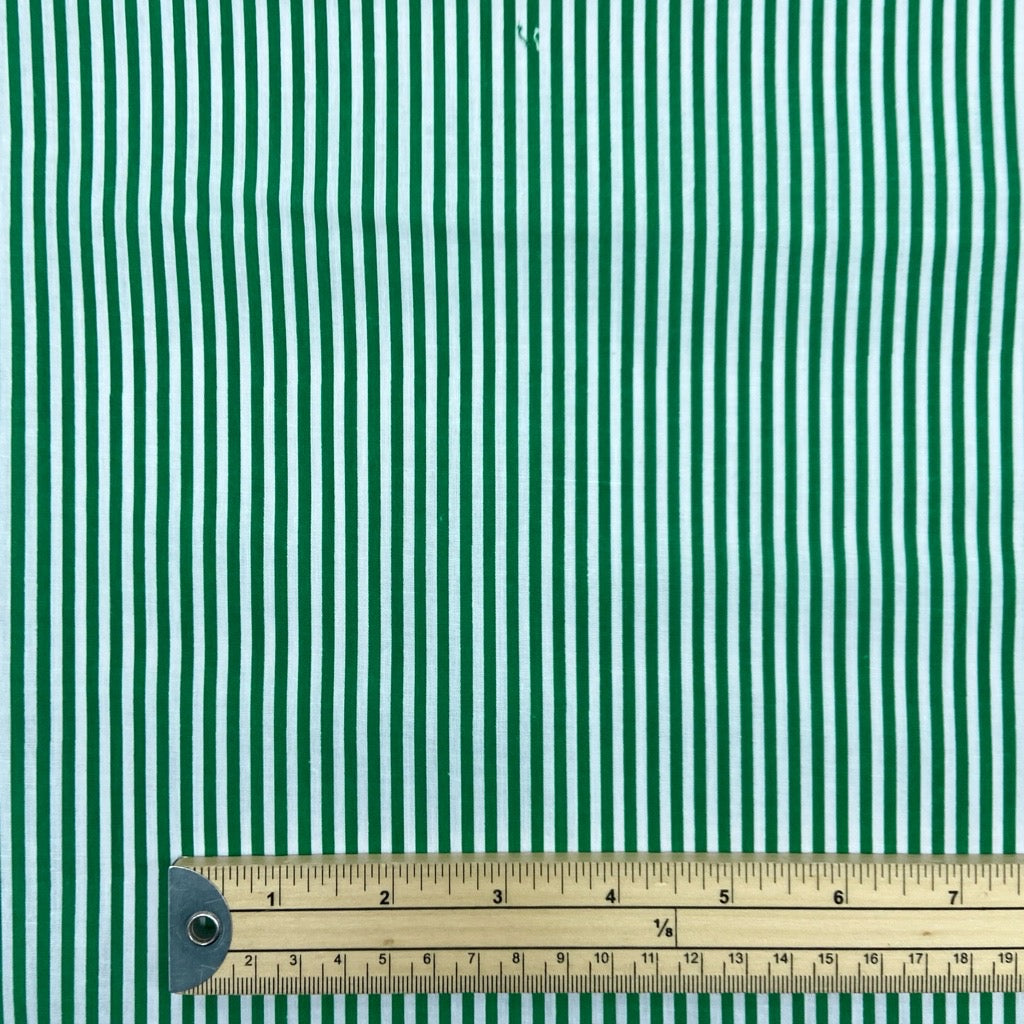 Candy Stripes Polycotton Fabric - Pound Fabrics