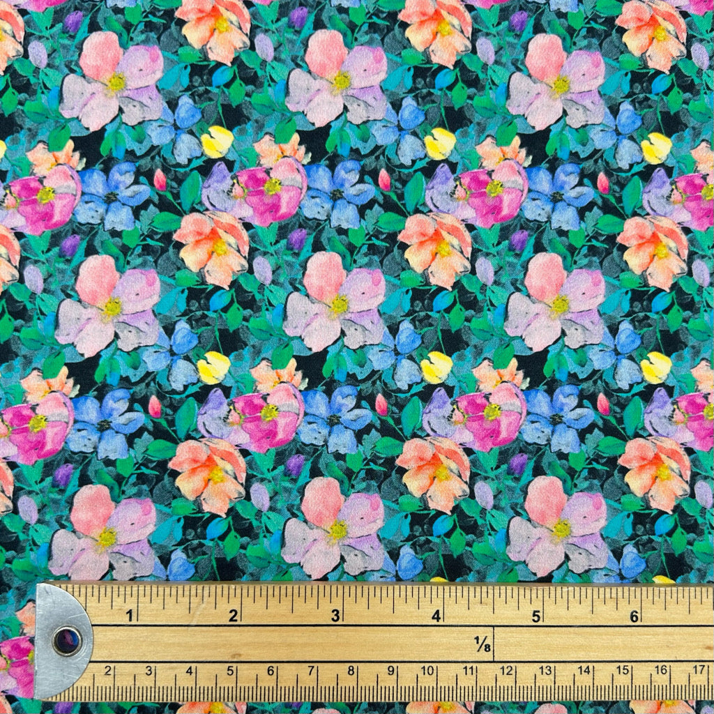 Botanical Muse Cotton Sateen Fabric
