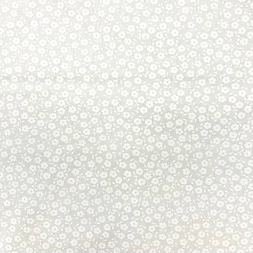 Pearl Bloom Cotton Lacquer Fabric