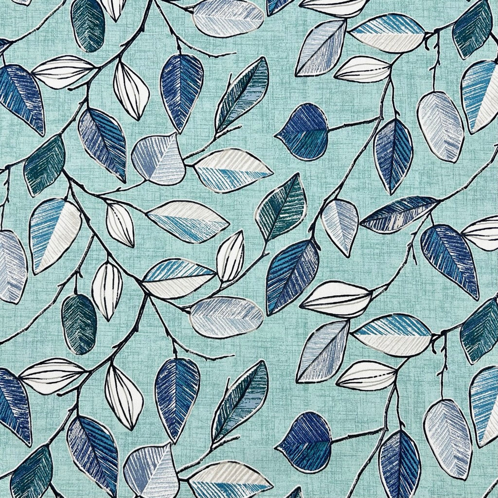 Leaf Cascade Water Resistant Canvas Fabric
